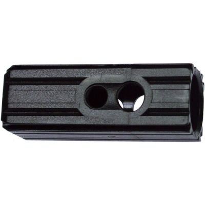 Manson poliamidă DI ø 18x15mm L 62mm M10x1,5 potrivit pentru țevi cu 4 canturi în secțiune - 700351