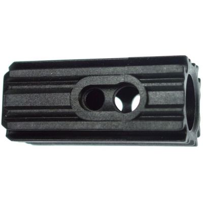 Manson poliamidă DI ø 18mm L 62mm potrivit pentru țevi cu 4 canturi în secțiune - 700352