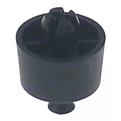 Picior plastic ø 20mm Î 12mm ø montaj 75mm înălțime totală 18mm P 1bucată - 700391