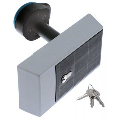 Mâner închidere cameră frigorifică Î1 220mm Î 525mm L 245mm L 108mm cu încuietoare - 700574