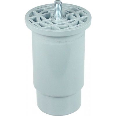 Picior filet M10 ø țeavă 80mm plastic Î 115-180mm P 5bucată - 700621