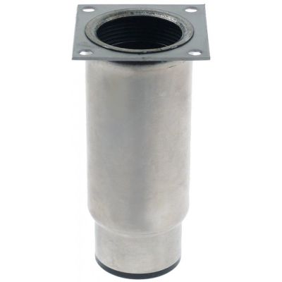 Picior ø țeavă 58mm oțel inoxidabil DG 56x56mm Î 130-210mm mărime 2 1/4" dimensiuni placă 70x70mm - 700724
