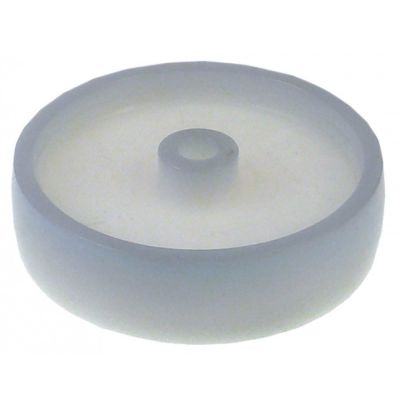 roller without housing ø 150 mm wheel body plastic wheel width 40 mm shaft intake ø 16,5 mm