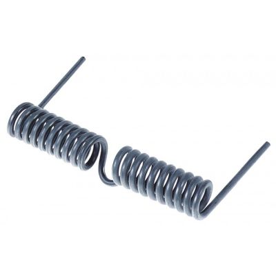 torsion spring ø 20mm L1 69mm L2 119mm L3 69mm wire gauge ø 3,6mm