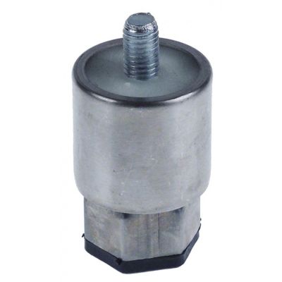 equipment foot tube ø 38 mm thread M10 thread L 15 mm H 55-70mm SS size 1 1/2" Qty 1 pcs
