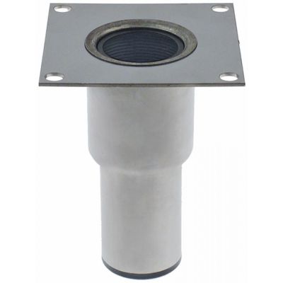 equipment foot thread 1½" plate size 100x100mm hole distance 85x85mm H 130-175mm
