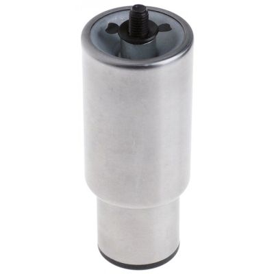 equipment foot tube ø 38 mm thread M10 thread L 18 mm H 135-190mm SS size 1 1/2"