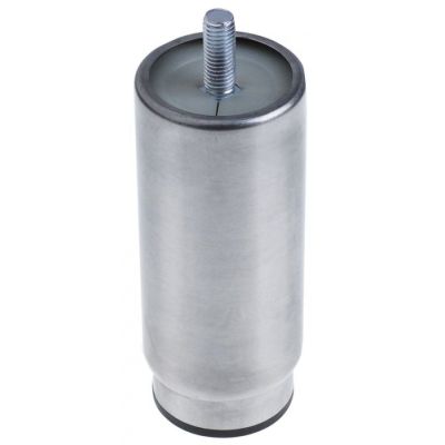 Picior inox reglabil H 155-235 mm, filet M12, lungime filet L 30 mm, diametru tub ø 64 mm - 700868