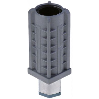 Picior reglabil H 23-92 mm, L 40x40 mm, plastic/inox - 700869