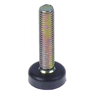 equipment foot thread M10 ø 24mm H 8mm thread L 45mm Qty 1 pcs
