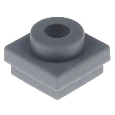 Bucsa suport pentru balama ø 18 mm, int. ø 8 mm, montare 22x22 mm, H 18 mm, pozitie jos - 700933