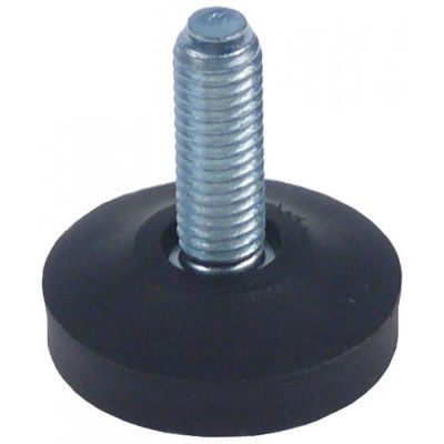 equipment foot thread M8x1,25 ø 32mm H 10mm thread L 23mm for griddle