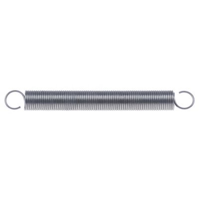 tension spring ø 12mm total length 110mm wire gauge ø 1,2mm