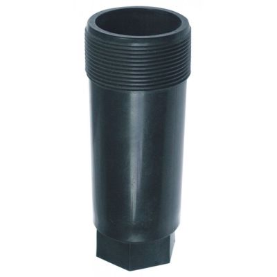 equipment foot tube ø 51 mm H 145 mm plastic size 2" Qty 1 pcs