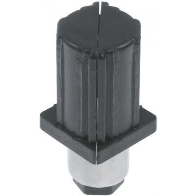 equipment foot pipe type 40x40 thickness 1,2mm H 37-67mm plastic/SS Qty 30 pcs