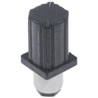 equipment foot pipe type 40x40 thickness 1,2mm H 37-67mm plastic/SS Qty 1 pcs