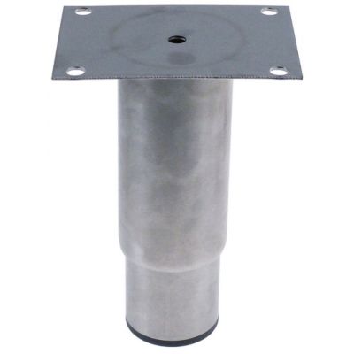 equipment foot size 2" plate size 90x130mm H 130-230mm SS tube ø 64 mm Qty 1 pcs