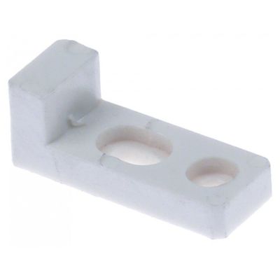 door catch L 40mm W 15mm H 15mm hole ø 4,2mm mounting distance 14mm for catch plastic