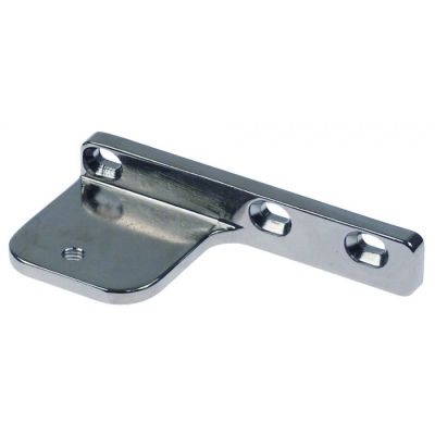 hinge camp mounting pos. upper right L 100mm W 48mm H 17mm shaft diameter M6mm