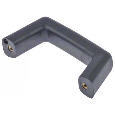 pull handle L 145mm H 56/73mm mounting distance 118mm M5 W 30mm black
