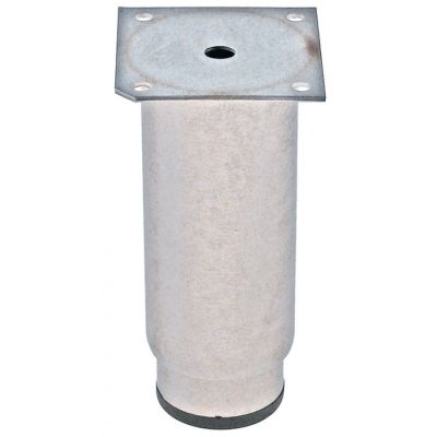 equipment foot size 1 1/2" plate size 67x67mm hole distance mm H 120-190mm SS tube ø 52 mm