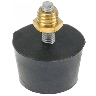 equipment foot thread M6 ø 33mm H 20mm thread L 20mm WS 12 Qty 1 pcs