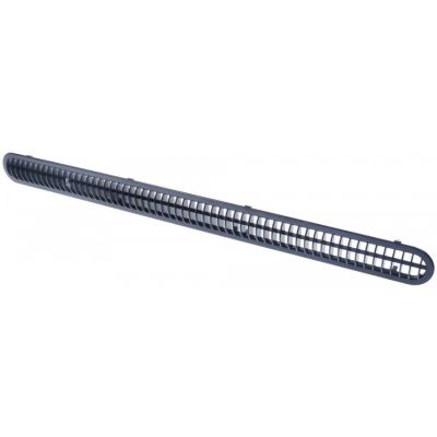 ventilation grille for air fan plastic black H 50mm L 620mm Qty 1 pcs