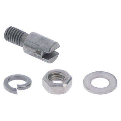 bolt for hinge ø 7mm L 17mm M4 mounting pos. left/right Qty 1 pcs
