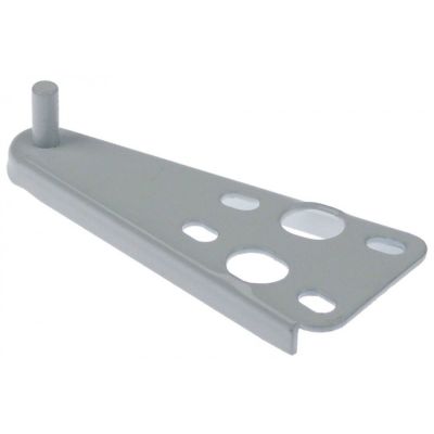 hinge mounting pos. left/right bottom L 114mm W 50mm H 29mm bolt 16mm shaft ø 7mm Qty 1 pcs