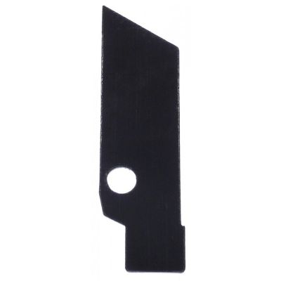 base plate plastic L 113mm W 33mm thickness 1,5mm for hinge mounting pos. left/right Qty 1 pcs