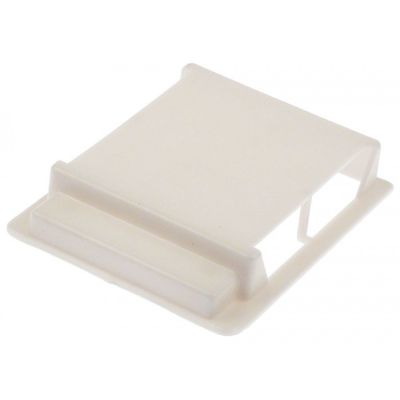 air duct L 109mm W 89,6mm H 23mm white Qty 1 pcs