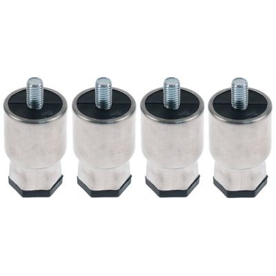 equipment feet kit tube ø 38 mm thread M10 thread L 15 mm H 55-70mm SS size 1 1/2" Qty 4  pcs