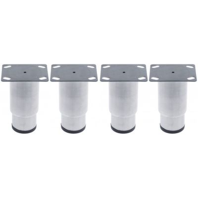 set picioare ø țeavă 59mm dimensiuni placă 70x90mm DG 45x75 până la 61x51mm Î 130-180mm