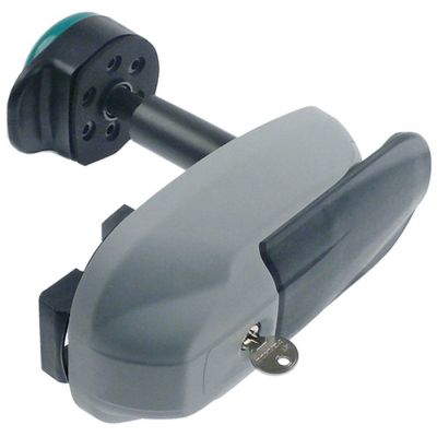 walk-in cold room catch type 521 H 240mm H1 45mm W 140mm lockable for walk-in cold room