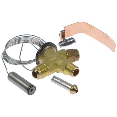 expansion valve HONEYWELL type TMV coolant R404a/R507 angled 90°