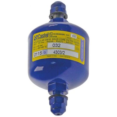 dryer connection 7/16" UNF (1/4" SAE) 50cm³ p max 45bar -40 up to +80°C 240g type 4303/2