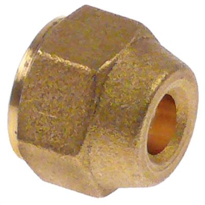 union nut 7010/22 size 1/4" SAE pipe ø