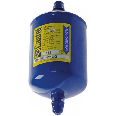 dryer connection 7/16 UNF (1/4 SAE) 250cm³ p max 45bar -40 up to +80°C 635g type 4316/2