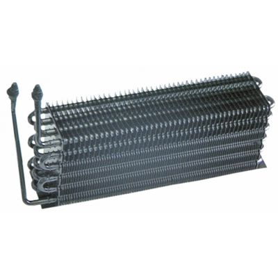 evaporator L 455mm W 100mm H 150mm total length 490mm overall height 230mm