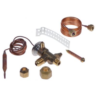 expansion valve HONEYWELL type TMXC coolant R 502 connection 1 5/8" UNF connection 2 3/4" UNF 0°C