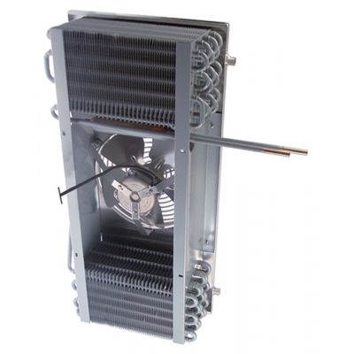 evaporator L 245mm W 140mm H 650mm complete with fan