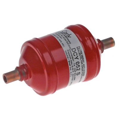 dryer type DCY052S ø 52 mm L 112,5 mm connection 1: 1/4"mm connection 2: 1/4"mm