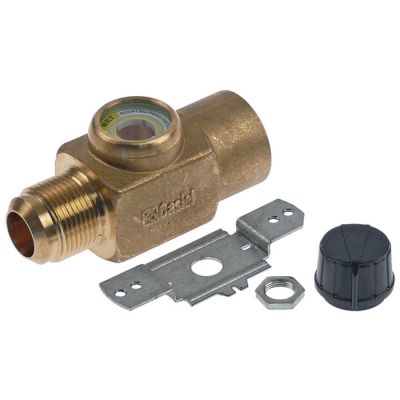 sight glass CASTEL type 3950/66 with indicator 3/4" L 92mm -30 jusqu'à +110°C