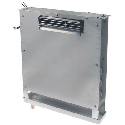 evaporator L 380mm H 425mm thickness 70mm mounting pos. lateral 135m³/h - 2m/s with 1 fan