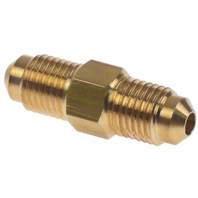 double nipple CASTEL connection 1/4" SAE