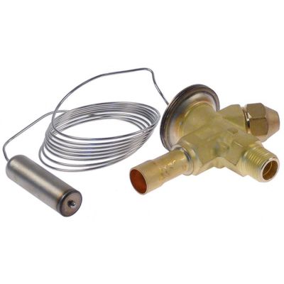expansion valve DANFOSS type TS2 coolant R404a/R507 angled 90° inlet 3/8"