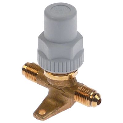 shut-off valve 2-way type 6010/2 p max 45 bar connection 1: 1/4" SAE connection 2: 1/4" SAE