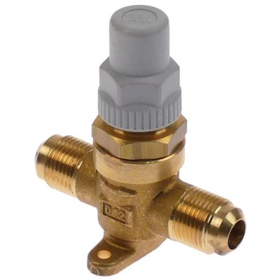 shut-off valve 2-way type 6410/4 p max 45 bar connection 1: 1/2" SAE connection 2: 1/2" SAE
