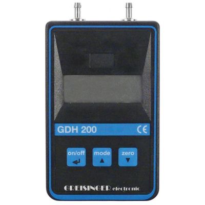 pressure meter 0 up to 19,99 / 199,9mbar type GDH 200-07 vacuum/over-/differential-pressure