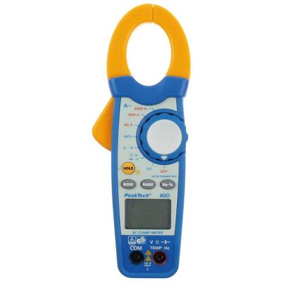 Ampermetru tip cleste PEAK TECH 1610, display cu 4 caractere, Auto-Range 0,1mV-600V - 800019
